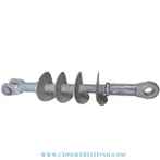 Posttyp sammansatt isolator